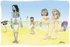 Cartoon: Naturism Beach - Praia de Nudism (small) by William Medeiros tagged beach,sex,sexy,anorexy,nudism,naturalism,girls,nude