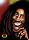 Cartoon: Caricatura Bob Marley (small) by leandrofca tagged bob marley caricature art illustration