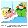 Cartoon: Damn good cook. (small) by daveparker tagged unfaithful,husband,angry,wife