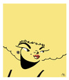 Cartoon: Etta James (small) by juniorlopes tagged etta,james