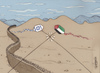 Cartoon: Palestine (small) by Marcelo Rampazzo tagged war,palestine,gaza,courtyard