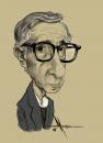 Cartoon: Woody Allen 2.0 (small) by Mecho tagged woody caricature caricaturas caricatures cartoons