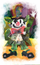Cartoon: clown... (small) by ivo tagged wow
