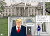 Cartoon: Closing Time at the White House (small) by RachelGold tagged usa,president,trump,white,house,speakers,team,come,and,go