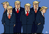 Cartoon: Trumps Team (small) by RachelGold tagged usa,president,trump,team,government