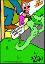 Cartoon: Babysitter (small) by chriswannell tagged babysitter,gag,cartoon