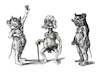 Cartoon: Senioren (small) by Thomas Bühler tagged senor,alter,entenhausen,ente,disney,donald,duck,dagobert,zeichentrickhelden