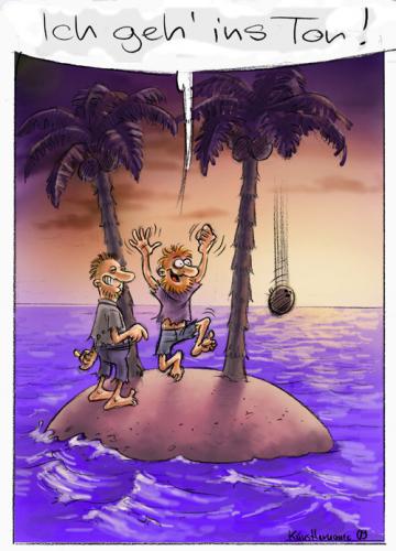Cartoon: Tor (medium) by künstlername tagged tor