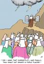 Cartoon: The Eleventh Commandment (small) by aarbee tagged smoking,religion