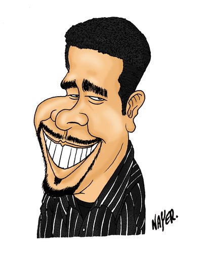 Cartoon: Ray Costa by Nayer (medium) by Nayer tagged ray,costa,cartoonist,brazil,nayer,sudan