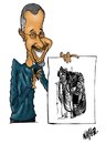 Cartoon: Hassan Musa (small) by Nayer tagged hassan musa france cartoonist nayer sudan