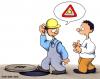 Cartoon: Helmpflicht (small) by ralfschnellegmxde tagged arbeitssicherheit,helm,bg,safety,work