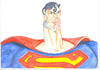 Cartoon: Christopher Reeve (small) by zed tagged christopher reeve usa hollywood actor superman portrait caricature