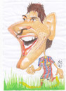 Cartoon: Lionel Messi (small) by zed tagged lionel messi football argentina spain barcelona portrait caricature famous people