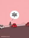 Cartoon: Oh mein Gott! Komplett zugeparkt (small) by Flix tagged frau,auto,parkplatz