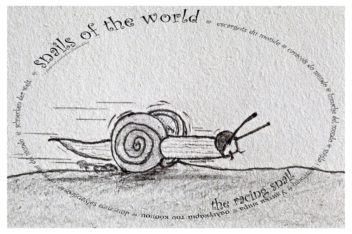 Cartoon: the racing snail - no.5 (medium) by schmidibus tagged hochgeschwindigkeit,rennen,formel1,welt,schnecke