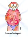 Cartoon: Sommerurlaubsgruss (small) by Matthias Schlechta tagged sommer,urlaub,gruß