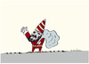 Cartoon: Ok!.Merry.Christmas.. (small) by firuzkutal tagged christmas noel 2012 firuz kutal santa claus rudolph reindeer