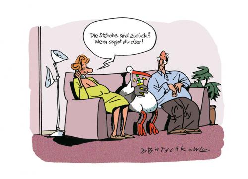Cartoon: Störche... (medium) by Butschkow tagged storch,tier,familie,telefon,stork,animal,storch,tier,familie,telefon,stork,animal