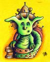 Cartoon: Schnecke (small) by Jupp tagged schnecke,snail,fantasy,illustration,illustrator,jupp,bomm,boom,design,lahnstein