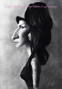 Cartoon: Amy Winehouse (small) by slwalkes tagged digital,singer,painting,walkes