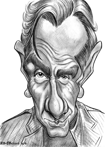 Cartoon: Tim Roth (medium) by shar2001 tagged roth,tim,caricature