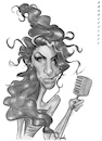 Cartoon: Amy Winehouse (small) by shar2001 tagged caricature,amy,winehouse