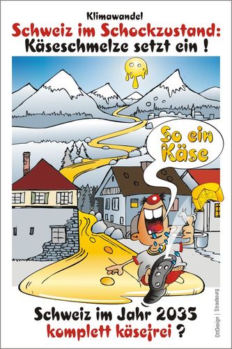 Cartoon: Käseschmelze (medium) by BARHOCKER tagged käse,schweiz