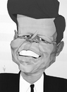 Cartoon: John Fitzgerald Kennedy (small) by Mattia Massolini tagged caricature,usa,president,jfk