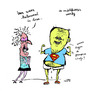 Cartoon: in love after the midlifecrisis (small) by studionuts tagged cartoon