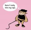 Cartoon: Fetish Monkey (small) by Playa from the Hymalaya tagged monkey