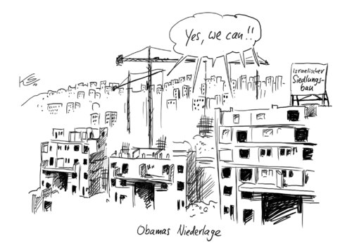 Cartoon: Niederlage (medium) by Stuttmann tagged israel,siedlungsbau,usa,obama,israel,siedlungsbau,usa,barack obama,niederlage,barack,obama
