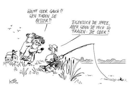 Cartoon: Oder (medium) by Stuttmann tagged bundespräsidentenwahl,wulff,gauck,bundespräsidentenwahl,wulff,gauck,wahl,wahlen,bundespräsident,regierung