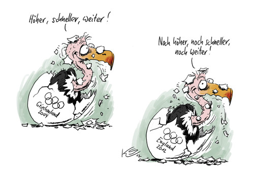 Cartoon: Olympische Spiele 2012 (medium) by Stuttmann tagged england,griechenland,olympiade,2012