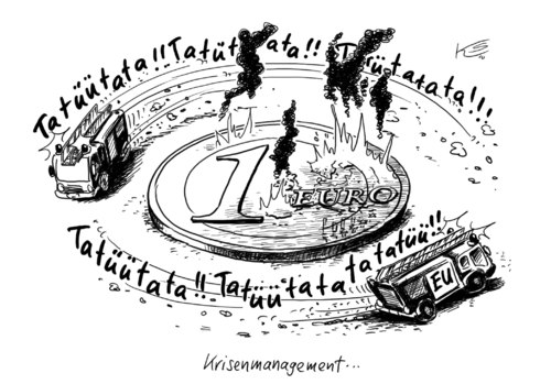 Cartoon: Tatütata (medium) by Stuttmann tagged eu,euro,währung,stabilität,inflation,eu,euro,währung,stabilität,inflation