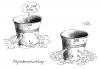 Cartoon: Eimer (small) by Stuttmann tagged cdu,spd,parteien,volksparteien,mitglieder,mitgliederschwund,politikverdrosseneit