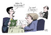 Cartoon: Froschschenkel (small) by Stuttmann tagged koalition