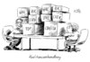 Cartoon: Gespräch (small) by Stuttmann tagged schwarzgelb,koalition,cdu,fdp,merkel,westerwelle,kanzler,vizekanzler,koalitionsverhandlungen,wahlversprechen,wahlen,2009