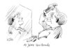 Cartoon: Haarfestiger (small) by Stuttmann tagged merkel,cdu,parteivorsitz,jubiläum,10,jahre