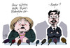 Cartoon: Mindestlohn (small) by Stuttmann tagged mindestlohn,banker