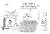 Cartoon: Terrorwarnung (small) by Stuttmann tagged terrorwarnung,maiziere,tv,ard,talkshows