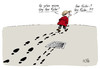 Cartoon: Unser Weg (small) by Stuttmann tagged rösler,merkel,koalition,fdp,cdu