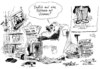 Cartoon: Visionen (small) by Stuttmann tagged lötzsch,linke,kommunismus,marx,gesine