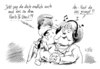 Cartoon: Was hast du gesagt? (small) by Stuttmann tagged westerwelle,fdp,merkel,machtwort,cdu,kanzlermachtwort,guido,spätrömisch,dekadenz,sozialismus,hartz4