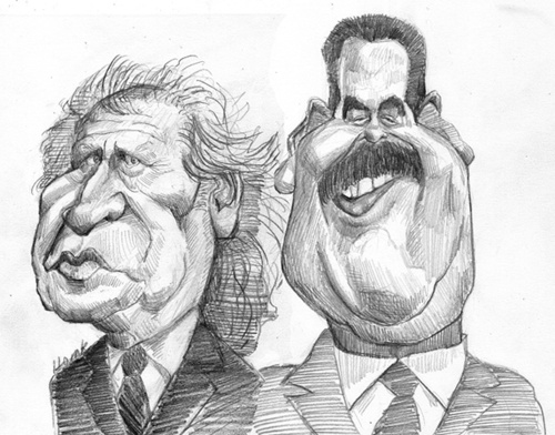 Cartoon: Almagro con Maduro (medium) by horate tagged venezuela