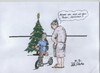 Cartoon: falsches Weihnachtsgeschenk (small) by tobelix tagged geschenk,falsch,weihnachten,nachdenken,present,wrong,christmas,thinking,about,tobelix