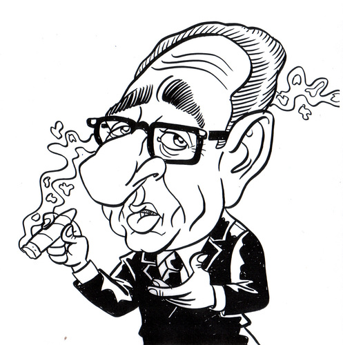 Cartoon: Henry Kissinger Caricature (medium) by subwaysurfer tagged henry,kissinger,caricature,elgin,subwaysurfer