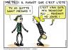 Cartoon: L a  METEO (small) by chatelain tagged humour,meteo,pluie,soleil