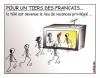Cartoon: LES VACANCES (small) by chatelain tagged humour,vacances,france,ch,tis,