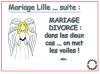 Cartoon: MARIAGE suite (small) by chatelain tagged humour,mariages